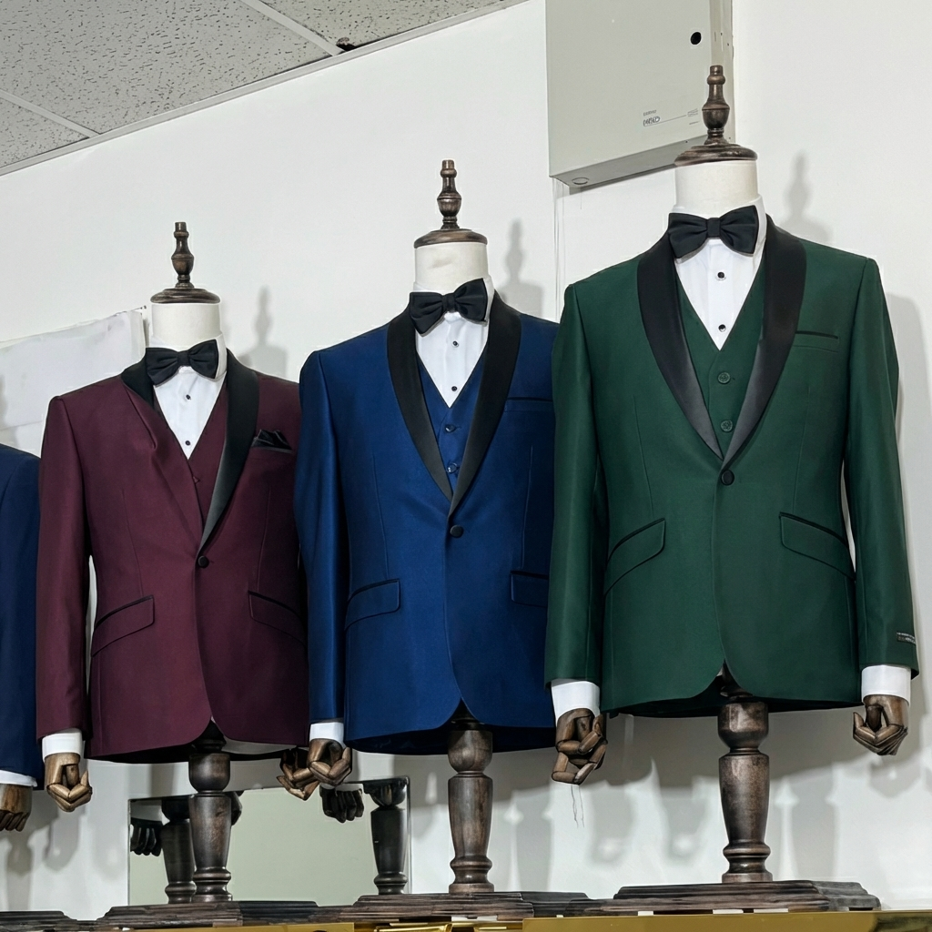 1 TUXIDO SLIM FIT BRILLOSO - Image 1